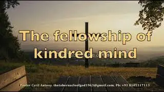 Blest be the tie that binds 2026-0115