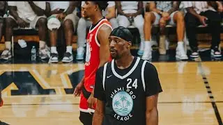 Durag Bam Is Top 5! Bam Adebayo Miami Pro League Highlights