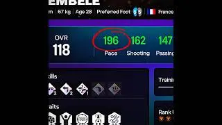 Dembele speed 🥶☠️ #eafcmobile #fifa #fifamobile #eafc