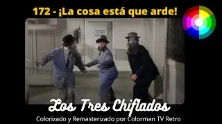 172 Los Tres Chiflados, &iexcl;La cosa est&aacute; que arde! - 1956 (Audio Latino) REMASTERIZADO