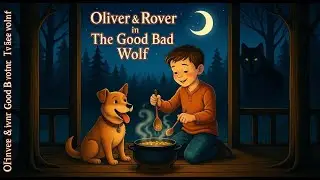 Oliver & Rover and the Good Bad Wolf 🐺 | Funny Kids Animation Story #KidsBooksRead #StoryTimeForKids