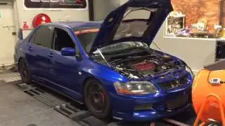 EVO 9 powered 349 whp & 355 ft-lb | SAM PERFORMANCE DUBAI