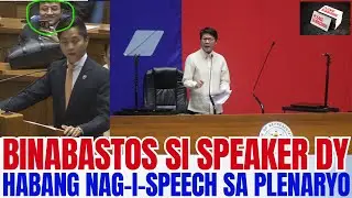 HABANG NAGSASALITA SI SPEAKER DY BINABASTOS NAMAN SIYA NI KIKO BARZAGA