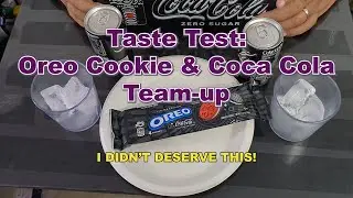Taste Test: Oreo Cookie & Coca Cola Team up #nevertriedbefore