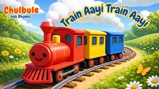 Train Aayi Train Aayi | ट्रेन आई ट्रेन आई | Rhymes for Kids | Bachon Ke Gaane | Chulbule Kids Rhyme