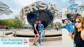 A Day In SINGAPORE with Her 😍 Singapore Walking Tour & Beaches | Singapore Famous Street Shopping