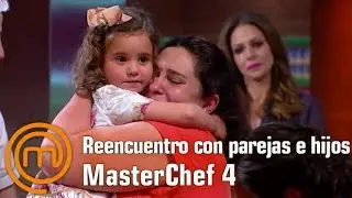 Renencuentro con parejas e hijos | MasterChef 4 | Programa 8