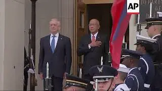 Mattis welcomes Philippines secretary of defense