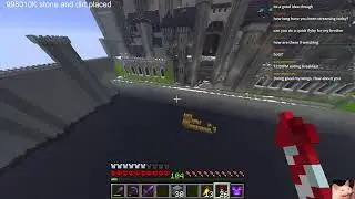 minecraft hardcore building the castle part 16