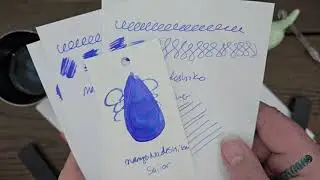 Manyo Nadeshiko Ink Review Sailor Inks - Cabbage Patch Soap