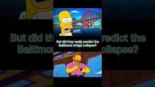 Did the Simpsons predict Baltimore Bridge collapse?
