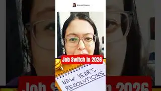 Job Switch 2026 Plan: Why 2025 Resolution Failed & What To Do Now #newyear2026 #viral #shorts
