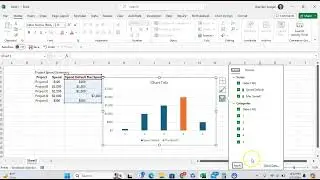 How to Adjust the Default Axis Labels in Microsoft Excel! From Numbers to Actual Names! #msexcel