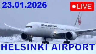 🔴 LIVE Helsinki Airport Plane Spotting (EFHK/HEL)