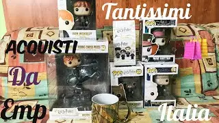 Cascata di funko pop e oggettini nerd | EMP Italia (unboxing/haul)