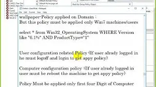 GPO backup and Import settings