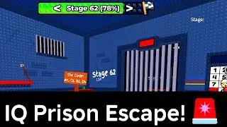 STAGE 62 in IQ PRISON ESCAPE Walkthrough [HOW TO BEAT STAGE 62 Iq Prison Escape Roblox]
