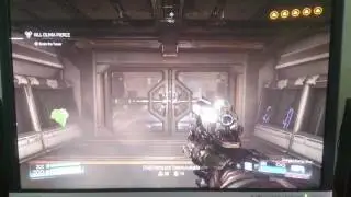 Doom. Stuck between doors at the top of the Argent Tower.