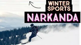 4K Shimla Narkanda Winter Sports | Snowfall | Tourism | Skiing | Jan 2022  Snowfall |Drive2Himalayas