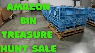 I WENT TO AN AMAZON PALLET BIN SALE FOR RESALE ITEMS
