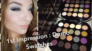 Marc Jacobs Style Eye-con No. 20 The Free Spirit for Holiday 2015 : 1st Impression :Demo: Swatches