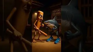 LOGGER AND SHARK FUSION...#LoggerSharkFusion#BeastMode#OceanVsForest#ai #PowerFusion