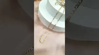 Złote łańcuszki w pr&oacute;bie złota 585,  elegancka klasyka, kt&oacute;ra nie wyjdzie z mody #jewellery #złoto