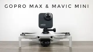 GoPro Max Mounted On DJI Mavic Mini | 360 Camera Test