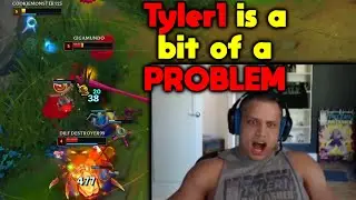 Tyler1 1 vs 2 on Heimerdinger