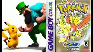 POKEMON Gold Version - Beating up a Gym Leader and then idk wha???