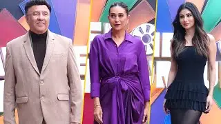 Mouni Roy, Karisma Kapoor & Anu Maalik Spotted At Wheel Of Fortune Set