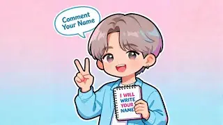 BTS & BLACKPINK Inspired Subscriber Name Art 💜💖 #ArtisticArmy #btsarmy #blink