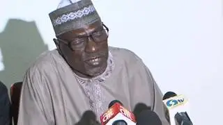 PDP Caretaker Chairman Ahmed Makarfi Briefs Media On Outcome