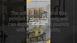 Adhesive Shower Caddy, 5 Pack Rustproof Stainless Steel Bath Organizers With Large Capacity.
