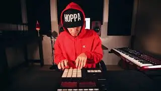 DJ Hoppa - Beats In The Guest Room Ep. 3 - Christmas 2019 - Live Beat Making