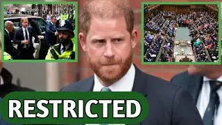 YOU CAN'T BE REGARD AS PRINCE: UK Government SEIZED Harry Security Demand Case