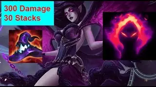 Morgana 30 stacks dark harvest and no damege
