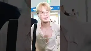 Jimin spotted at Airport... 💗#jimin #bts #airport