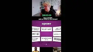 BENNY'S FIRST EVER SUBATHON