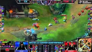 2015 NA LCS SUMMER PLAY OFF QUARTER FINAL GV vs TSM 4경기 150810