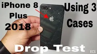 Apple Iphone 8 Plus Drop Test With A Case 2018 | Will it Survive ??? | MUST WATCH !!