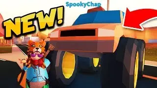 ROBLOX JAILBREAK FALL UPDATE!! WEATHER AND RAIN, NEW FALL MAP, NEW MONSTER TRUCK, AND NEW CAR COLOR!