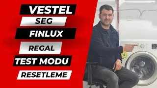 Vestel Regal Seg Fınlux Çamaşır Makinesi Hata Kodu Silme ve Resetleme İşlemi Nasıl Yapılır.