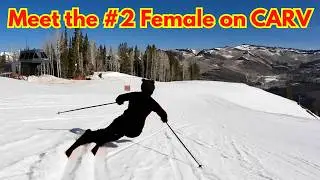 Putting Power into the Turn with Laura H The #2 Female on CARV
