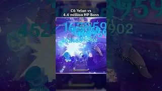 C6 YELAN VS 4.4 MILLION HP BOSS