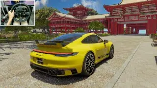 Porsche 911 Carrera 4S - The Crew Motorfest - Thrustmaster T300RS gameplay