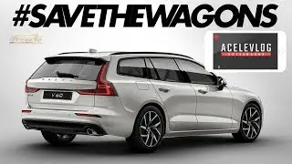 Andamos na Volvo V60, e afinal: perua &eacute; melhor que SUV? Bola e Menino respondem - AceleVlog #67