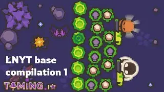 Taming.io | Insane bases with LNYT + Cleaning Kills and Fails!? | Many 3m+ HS! | Part #1 |