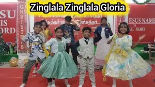 Zinglala Zinglala Gloria || Dance by Cute Church Kids  || #kidsdance #cutekidsdance 