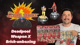 HEROCLIX Deadpool Weapon X Brick Unboxing Thanks to @WizKidsOfficial